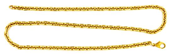 Foto 1 - Anker Goldkette, massiv 14K Gelbgold 50,6cm, K2953